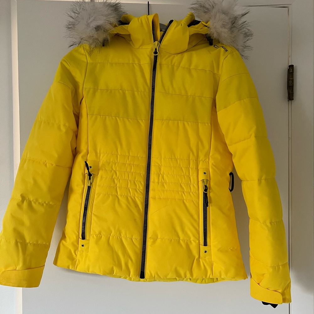 Yellow Ski / Snowboard Coat